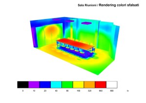 Studio per una sala riunioni